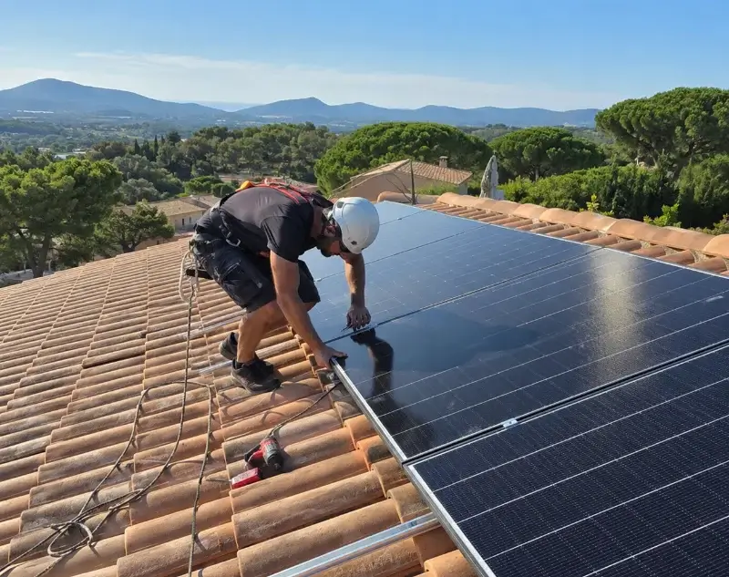 Installateur panneaux solaires Pouillon — pose photovoltaïque sur toiture