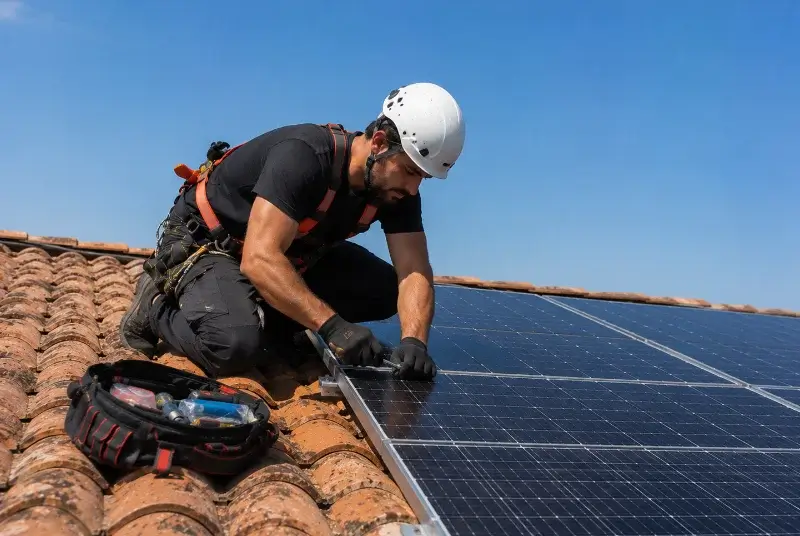 Maintenance et monitoring de panneaux solaires à Pouillon